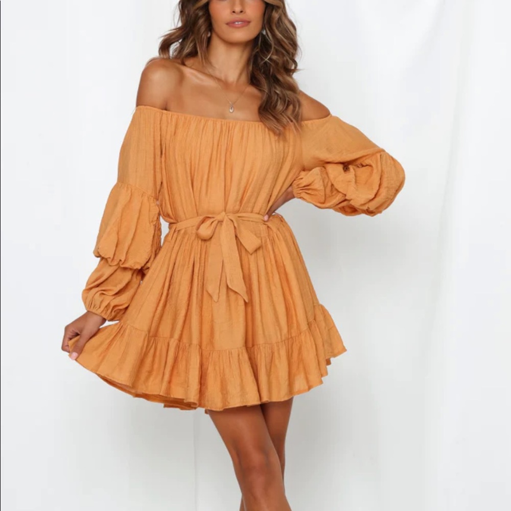 Gold Dress
